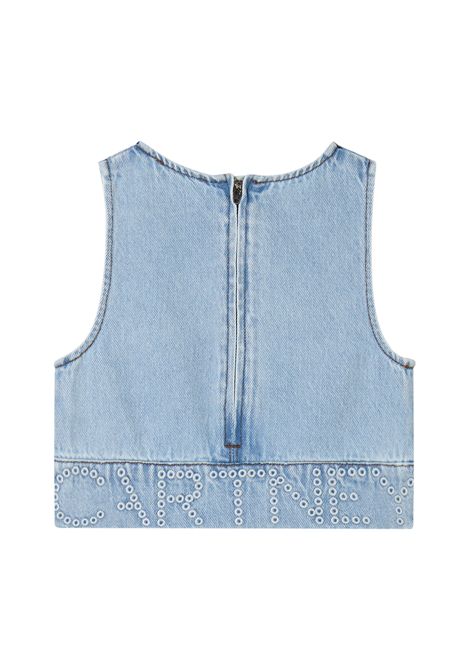 Gilet con logo ricamato STELLA MC CARTNEY KIDS | TY5A52 Z0746600